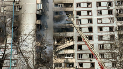 Rusia a atacat cu rachete orasul Zaporojie, unde se afla centrala nucleara