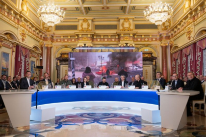Republica Moldova sprijina crearea unui Tribunal international special pentru investigarea crimelor comise de Rusia in Ucraina. Maia Sandu: „Suntem alaturi de oamenii curajosi” Republica Moldova sprijina crearea unui Tribunal international special pentru investigarea crimelor comise de Rusia in Ucraina. Maia Sandu: „Suntem alaturi de oamenii curajosi”