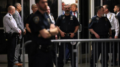 Donald Trump se declara nevinovat la 34 de acuzatii penale Donald Trump se declara nevinovat la 34 de acuzatii penale
