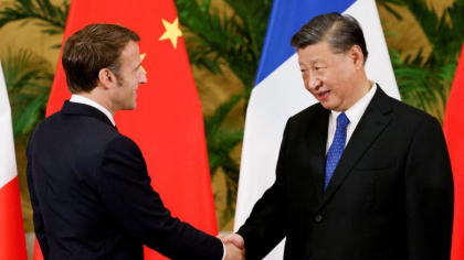 Macron merge in China sa il vrajeasca pe „cel mai bun prieten” al lui Putin. Ce oficial UE ar putea sa ii dea planurile peste cap Macron merge in China sa il vrajeasca pe „cel mai bun prieten” al lui Putin. Ce oficial UE ar putea sa ii dea planurile peste cap