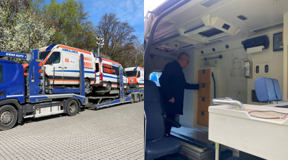 Ambulante noi pentru institutiile medicale si sociale din Chisinau, primite de la Viena. Cum vor fi repartizate acestea - FOTO Ambulante noi pentru institutiile medicale si sociale din Chisinau, primite de la Viena. Cum vor fi repartizate acestea - FOTO