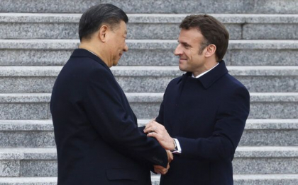 Macron, catre Xi Jinping: „Stiu ca pot conta pe tine pentru a readuce Rusia la ratiune” Macron, catre Xi Jinping: „Stiu ca pot conta pe tine pentru a readuce Rusia la ratiune”