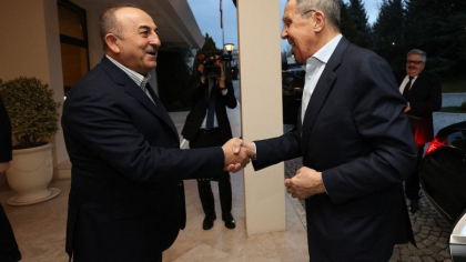 Lavrov a ajuns in Turcia si s-a intalnit cu ministrul turc de externe. Discutii despre acordul pentru exportul de cereale ucrainene