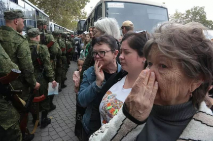 Rusia se pregateste pentru evacuari fortate in Crimeea, sustine Ucraina Rusia se pregateste pentru evacuari fortate in Crimeea, sustine Ucraina