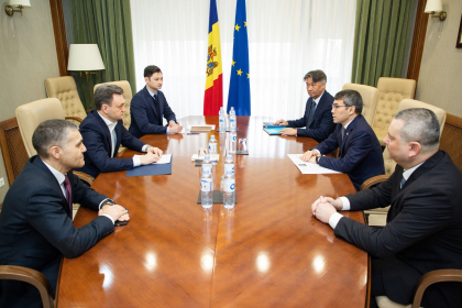 Dorin Recean, la intrevedere cu ambasadorul Kazahstanului la Chisinau, Almat Aidarbenkov. Ce subiecte au fost discutate de cei doi oficiali