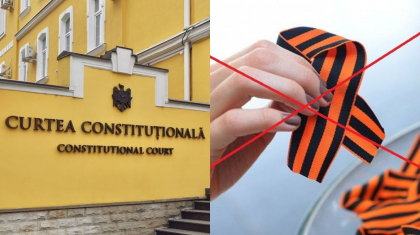 Reactia CC, dupa valul de acuzatii: „Curtea nu a repus in drepturi purtarea panglicii negru-oranj sau a altor simboluri, dar pentru a sanctiona trebuie sa se constate ca s-au utilizat in scopul glorificarii agresiunii militare"
Reactia CC, dupa valul de acuzatii: „Curtea nu a repus in drepturi purtarea panglicii negru-oranj sau a altor simboluri, dar pentru a sanctiona trebuie sa se constate ca s-au utilizat in scopul glorificarii agresiunii militare"