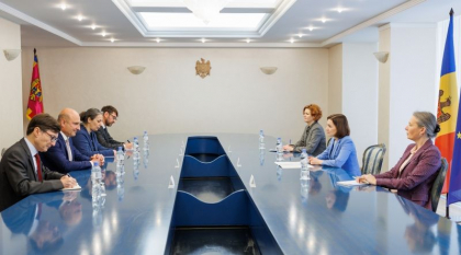 Maia Sandu, la intrevedere cu o delegatie de magistrati francezi. Despre ce au discutat oficialii
