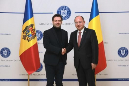 Nicu Popescu, in vizita oficiala la Bucuresti: „Ii multumesc omologului meu roman, pentru sprijinul diplomatic neconditionat oferit Republicii Moldova in parcursul nostru european”