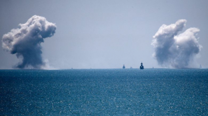 Marina rusa a efectuat exercitii de tragere cu rachete de croaziera Iskander in Kaliningrad
