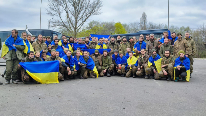 Ucraina anunta ca 130 de soldati ucraineni au fost eliberati in cadrul unui schimb de prizonieri cu Rusia, de Paste Ucraina anunta ca 130 de soldati ucraineni au fost eliberati in cadrul unui schimb de prizonieri cu Rusia, de Paste
