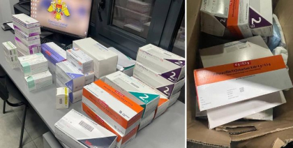 Un tanar a incercat sa intre in Moldova cu mai multe cutii de medicamente nedeclarate. Ce a spus acesta politistilor de frontiera - FOTO
Un tanar a incercat sa intre in Moldova cu mai multe cutii de medicamente nedeclarate. Ce a spus acesta politistilor de frontiera - FOTO