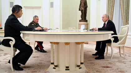 Ce au discutat Putin si ministrul chinez al apararii la intalnirea-surpriza de la Kremlin. „Am ales in mod special Rusia”