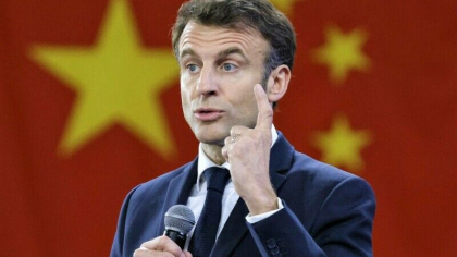Bloomberg: Macron intentioneaza sa colaboreze cu China la un plan de negocieri intre Rusia si Ucraina Bloomberg: Macron intentioneaza sa colaboreze cu China la un plan de negocieri intre Rusia si Ucraina