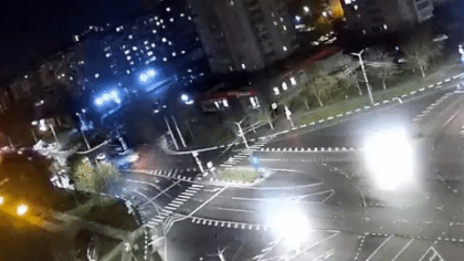Cum s-au bombardat rusii singuri. Momentul in care o racheta cade in Belgorod, oras din Rusia - VIDEO 