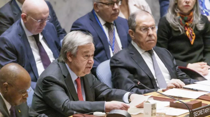 Rusia, criticata la ONU in sedinta prezidata de Serghei Lavrov: „Provoaca suferinta si devastare masiva tarii si poporului sau”