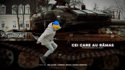 „Cei care au ramas - Primavara la Kiev”, un documentar HotNews.ro, dincolo de clisee, despre viata locuitorilor capitalei Ucrainei, intre alarme aeriene, traume si nevoia de normalitate - VIDEO
