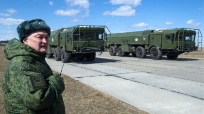 Trupele belaruse, instruite de rusi pentru a folosi armele nucleare. Anuntul facut de ministrul rus al Apararii Trupele belaruse, instruite de rusi pentru a folosi armele nucleare. Anuntul facut de ministrul rus al Apararii