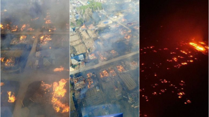 In Rusia, un sat a ars aproape in totalitate. Incendii puternice extinse si la localitatile din apropiere. Cel putin o persoana a murit - FOTO/VIDEO