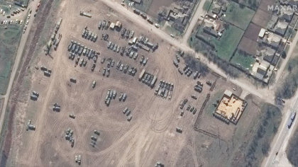 Imagini din satelit. Rusii au golit o baza militara cheie in nordul peninsulei Crimeea. Care este motivul - FOTO/VIDEO Imagini din satelit. Rusii au golit o baza militara cheie in nordul peninsulei Crimeea. Care este motivul - FOTO/VIDEO