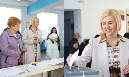 Irina Vlah - prezenta la urnele de vot din Autonomia Gagauza. Ce asteptari are de la viitorul bascan - FOTO