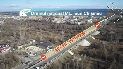 Atentie, cetateni. Traficul rutier din zona santierului de reabilitare a podului peste raul Bic si a pasajului peste calea ferata va fi redirectiont 