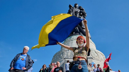 Autoritatile din Berlin renunta la decizia de a nu permite drapele ucrainene la evenimentele dedicate celui de-al Doilea Razboi Mondial