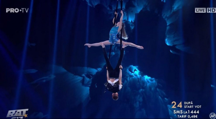 Romanii au talent 2023 - semifinala 2. Olya si Valera, copii din orasul Herson, au demonstrat forta si curaj printr-un spectacol la inaltime - VIDEO Romanii au talent 2023 - semifinala 2. Olya si Valera, copii din orasul Herson, au demonstrat forta si curaj printr-un spectacol la inaltime - VIDEO