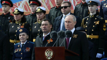 Putin s-a plans la parada de Ziua Victoriei ca a fost declansat „un adevarat” razboi impotriva Rusiei Putin s-a plans la parada de Ziua Victoriei ca a fost declansat „un adevarat” razboi impotriva Rusiei