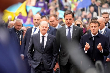 Mesajul Germaniei pentru Europa de „Ziua Victoriei”, in timp ce Vladimir Putin incerca sa proiecteze putere la Moscova Mesajul Germaniei pentru Europa de „Ziua Victoriei”, in timp ce Vladimir Putin incerca sa proiecteze putere la Moscova