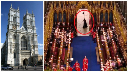 Mister elucidat. Cine este personajul „cu coasa” care a aparut la incoronarea regelui Charles in Westminster Abbey - VIDEO