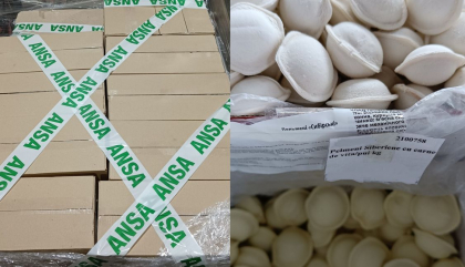 Atentie, consumatori! Un lot de pelmeni - retras de pe piata dupa ce a fost depistat cu Salmonella. Recomandarile ANSA  - FOTO