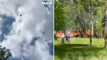 Momentele in care s-au prabusit aeronavele militare rusesti au fost filmate - VIDEO Momentele in care s-au prabusit aeronavele militare rusesti au fost filmate - VIDEO