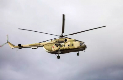 Un elicopter rusesc s-a prabusit in apropiere de Ucraina - VIDEO Un elicopter rusesc s-a prabusit in apropiere de Ucraina - VIDEO