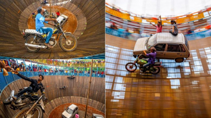 Ce este „Fantana mortii”, arena in care soferii indieni isi risca viata in cascadorii ce sfideaza gravitatia - FOTO Ce este „Fantana mortii”, arena in care soferii indieni isi risca viata in cascadorii ce sfideaza gravitatia - FOTO