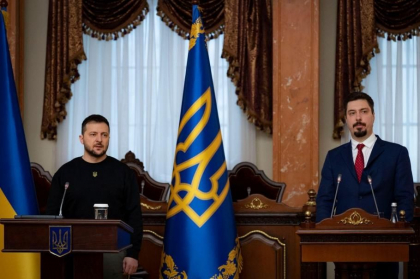 Scandal de coruptie la Kiev. Presedintele Curtii Supreme, retinut pentru o mita de aproximativ 3 milioane de dolari
Scandal de coruptie la Kiev. Presedintele Curtii Supreme, retinut pentru o mita de aproximativ 3 milioane de dolari