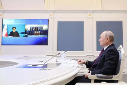 Rusia bate palma cu Iranul pentru un nou proiect care ii va avantaja si pe aliatii lui Putin. „Este un pas important si strategic” Rusia bate palma cu Iranul pentru un nou proiect care ii va avantaja si pe aliatii lui Putin. „Este un pas important si strategic”