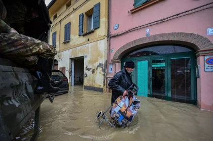 Imaginile dezastrului provocat de inundatii in Italia. „Evenimente catastrofale care probabil nu au mai fost vazute pana acum” - VIDEO