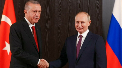 Erdogan sustine ca tara sa are o „relatie speciala” cu Putin: „Rusia si Turcia au nevoie una de cealalta” Erdogan sustine ca tara sa are o „relatie speciala” cu Putin: „Rusia si Turcia au nevoie una de cealalta”