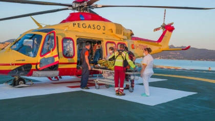 Un elicopter s-a prabusit in provincia italiana Ravenna din regiunea Emilia-Romagna, grav afectata de inundatii