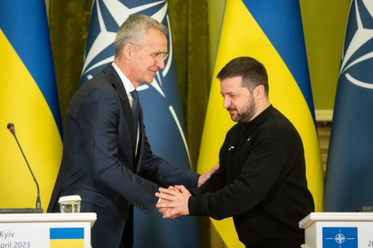 „Problema este ce se intampla dupa ce se termina razboiul”. Ce spune seful NATO despre aderarea Ucrainei la alianta