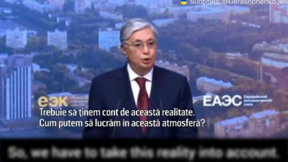 Presedintele Kazahstanului i-a criticat in fata pe Putin si Lukasenko, dupa ce au oficializat acordul privind armele nucleare