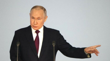 Vladimir Putin a ordonat intarirea securitatii in jurul granitei cu Rusia si in teritoriile anexate Vladimir Putin a ordonat intarirea securitatii in jurul granitei cu Rusia si in teritoriile anexate
