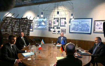 Premierul Armeniei si presedintele Azerbaidjanului s-au intalnit in Republica Moldova sub medierea UE
