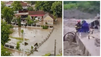 „Doamne, ce-i aici, Doamne!”. Imagini de cosmar in multe zone din Romania. Apele au curmat si o viata „Doamne, ce-i aici, Doamne!”. Imagini de cosmar in multe zone din Romania. Apele au curmat si o viata