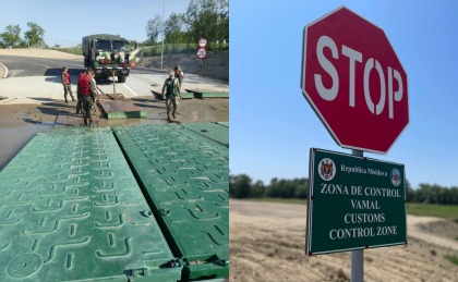 Politia de Frontiera anunta ca punctul de trecere a frontierei Leova-Bumbata si-a sistat temporar activitatea - FOTO Politia de Frontiera anunta ca punctul de trecere a frontierei Leova-Bumbata si-a sistat temporar activitatea - FOTO
