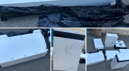 Un barbat a incercat sa introduca ilegal in tara baterii pentru panouri fotovoltaice, dar a fost prins de inspectorii vamali Un barbat a incercat sa introduca ilegal in tara baterii pentru panouri fotovoltaice, dar a fost prins de inspectorii vamali