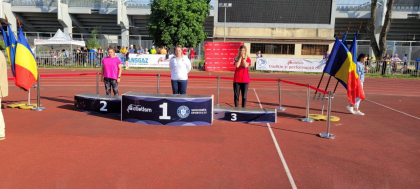 O politista de frontiera din Moldova a obtinut medalia de aur la Campionatul International al Romaniei „Iolanda Balas Soter” 