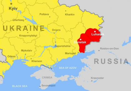 Rusia sustine ca a respins o ofensiva ucraineana majora in Donbas - VIDEO
