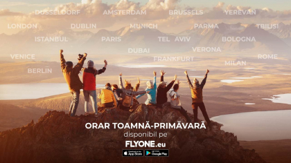 FLYONE da start vacantelor de toamna – primavara!