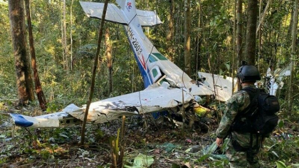 Cei patru copii pierduti de 40 de zile in jungla amazoniana din Columbia au fost gasiti in viata Cei patru copii pierduti de 40 de zile in jungla amazoniana din Columbia au fost gasiti in viata